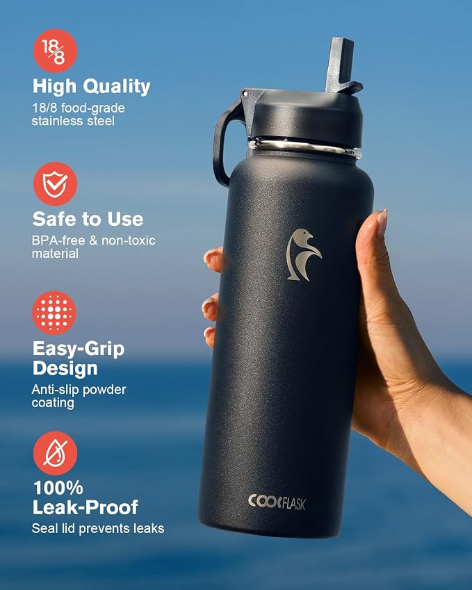Water Bottle 40 oz Insulated - Image 3