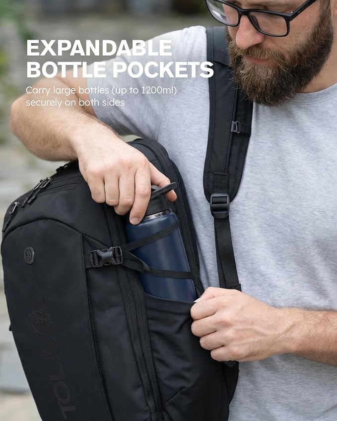 Tolaccea Travel Laptop Backpack 32L, TSA Friendly Flight Approved Computer Work - Image 11