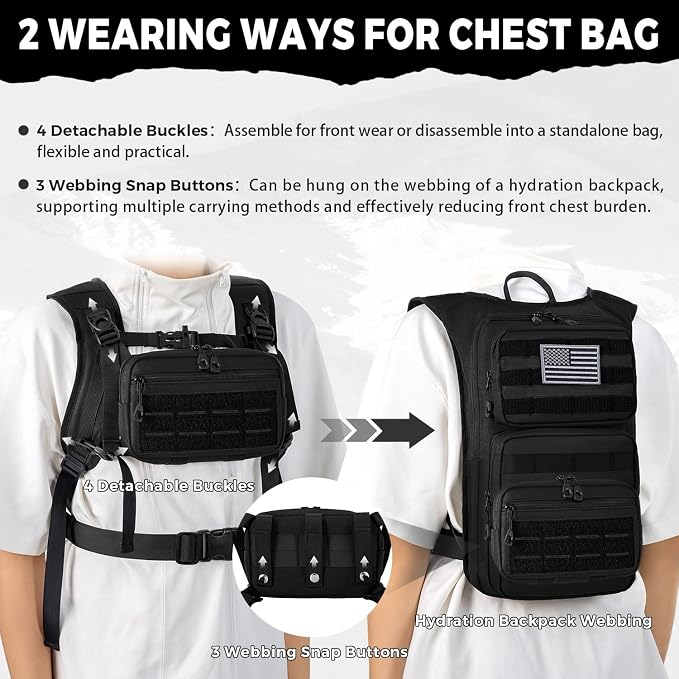 Koculemi Tactical Hydration Backpack - Image 5