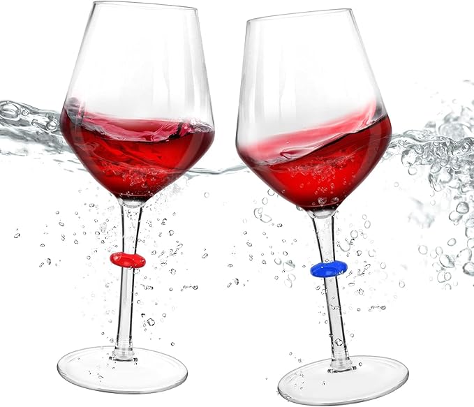 Floating Wine Glasses for Pool by Crayline