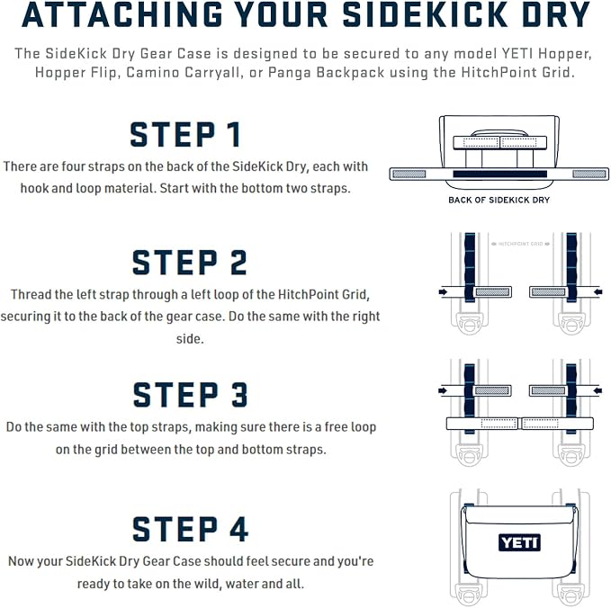 YETI Sidekick Dry Waterproof Gear Case and Bag Accessory - Image 8