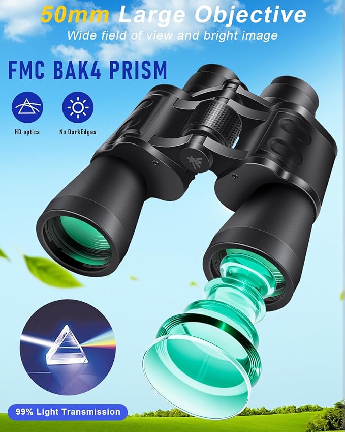20x50 High Powered Binoculars for Adults - Image 4