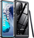 Temdan Designed for Samsung Galaxy S24 Ultra Case, Waterproof Built-in Lens & by Temdan