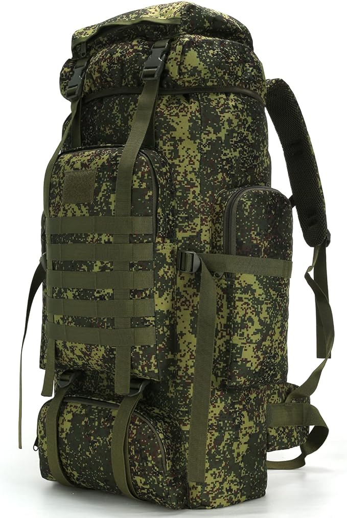 Hiking Backpack for Men 70L/100L Camping Backpack Military Rucksack Molle 3 by W+WINTMING