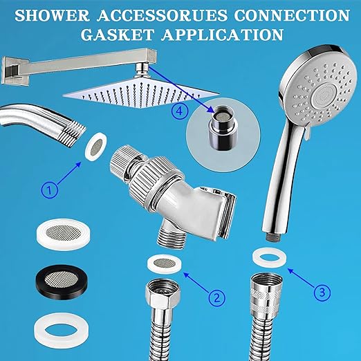 ZDBB 129 PCS Garden Hose Washers Shower Head Gaskets - Image 3