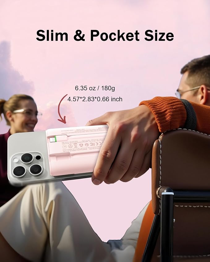 VEGER Portable Charger, Ultra Slim 22.5W Fast Charging - Image 2