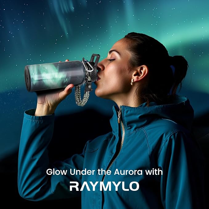 RAYMYLO Insulated Water Bottle 32 oz, Triple Wall Vacuum Stainless Steel - Image 2