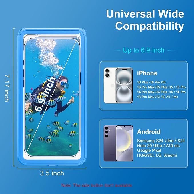 Beasyjoy Waterproof Phone Case, Underwater Phone Case - Image 6