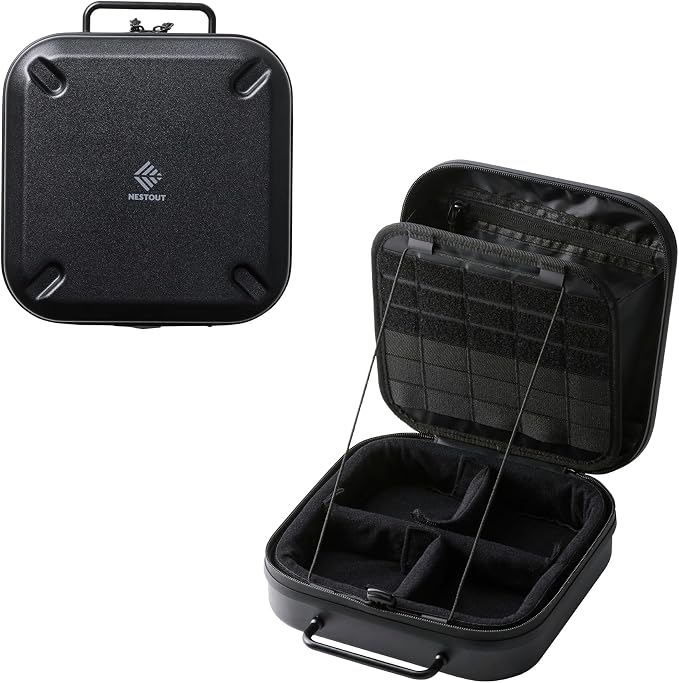 ELECOM NESTOUT Gear Storage Case, Lightweight Hard Shell, Water-Resistant by ELECOM