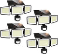 UME Solar Outdoor Lights 302 LED 3000LM, IP65 Waterproof Motion Sensor Outdoor by UME
