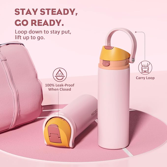 POWCAN 24 oz Insulated Water Bottle - Image 4