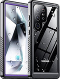 2025 New for Samsung Galaxy S24 Ultra Case Waterproof, Full Body Phone Case for by Red2Fire