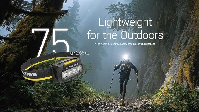 Nitecore HA27 UHE Headlamp, 800 Lumens High CRI - Image 8