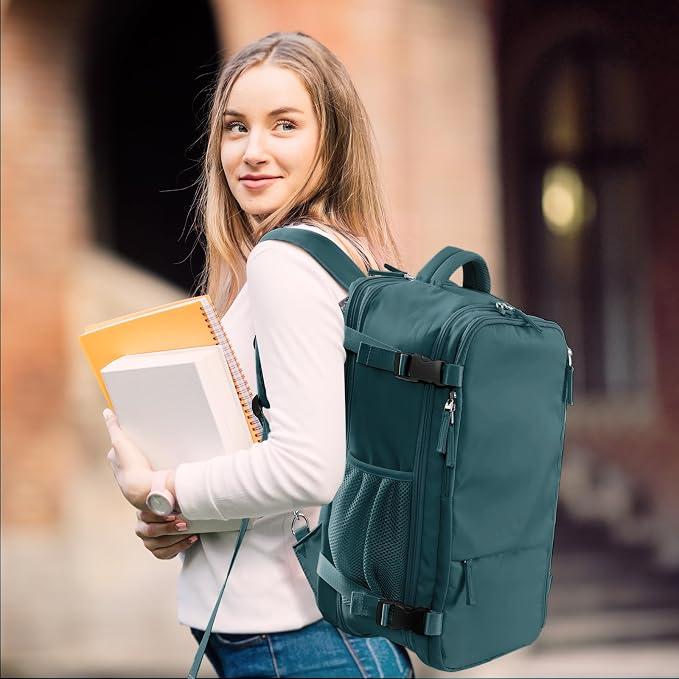 Hanples Personal Item Backpack, Travel Backpack - Image 9