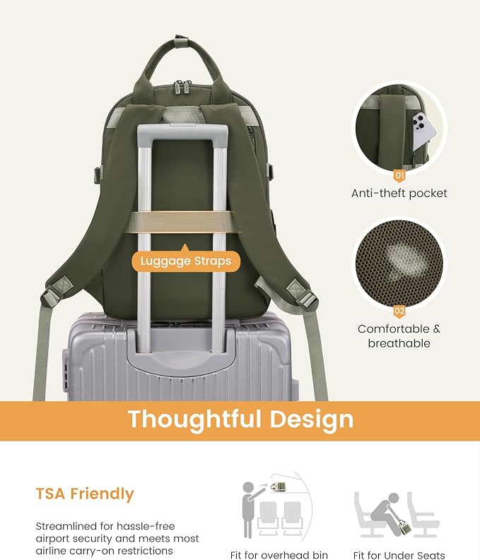 LOVEVOOK Laptop Backpack for Women - Image 6
