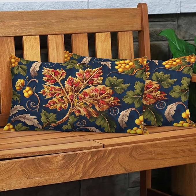 EKOBLA Paisley Floral Pattern Throw Pillow Case Cushion Cover Flowers Plant - Image 4