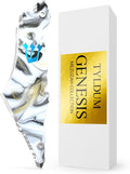 Genesis Mezuzah for Door – Modern Acrylic Mezuzah Case Without Kosher Scroll – by TYLDUM