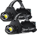 AKNEAR Rechargeable LED Headlamp Super Bright, 4500 High Lumens Head Lamp by AKNEARHeadlampRechargeable