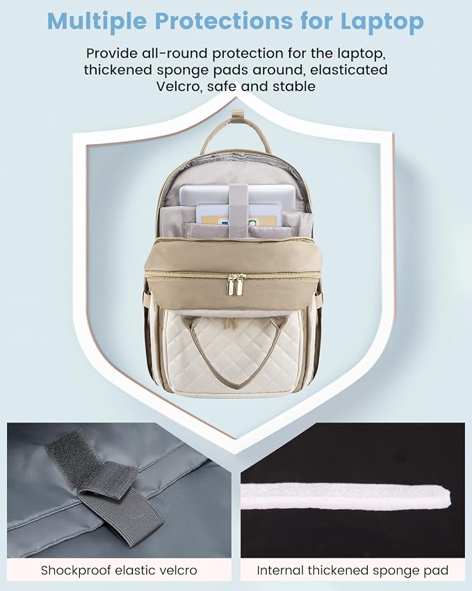 LOVEVOOK Laptop Backpack for Women - Image 4