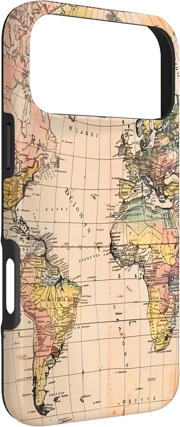 World Map, Old Map of The World Case - Image 3