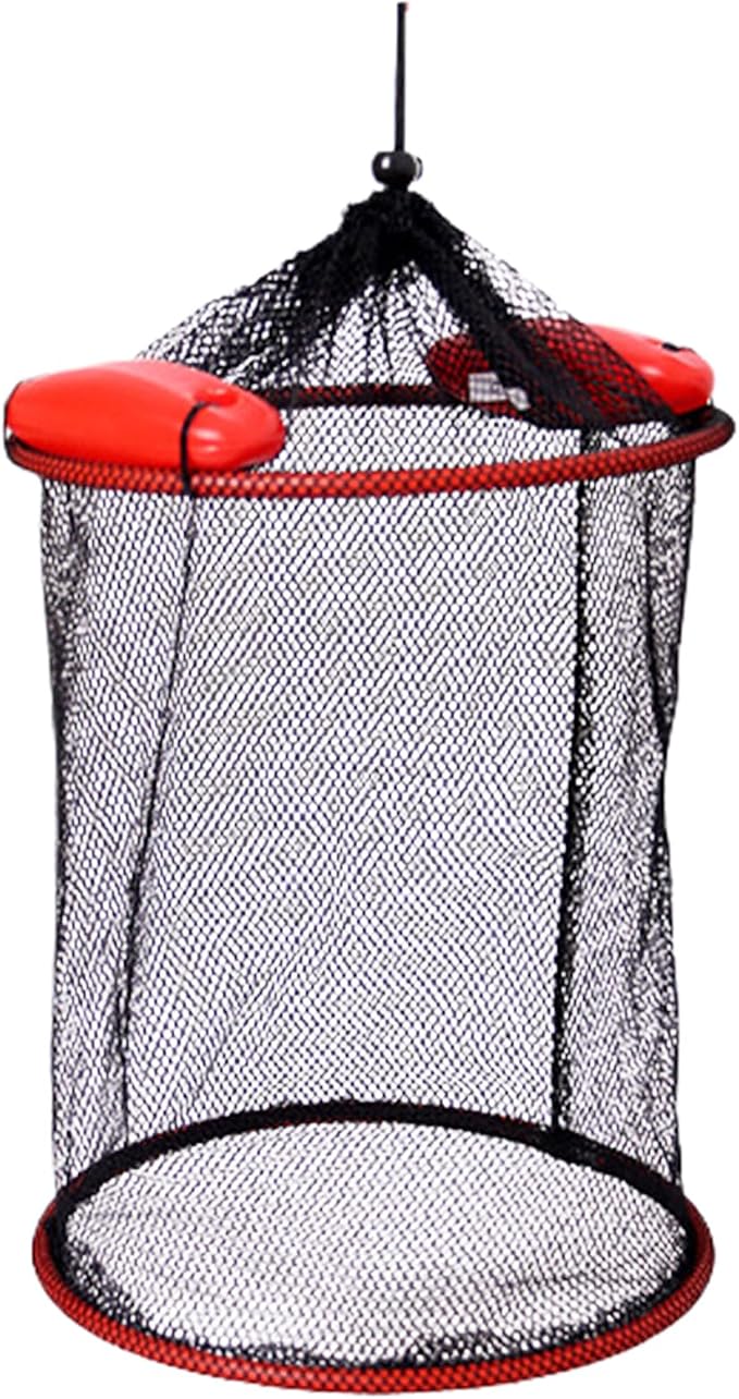 Fish Basket – 25x30cm/25x60cm/25x90cm Nylon, Portable Net Pen, Live Catch by Unknown