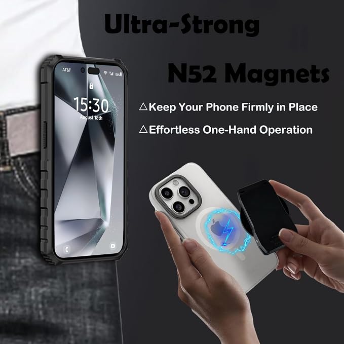 Upgraded Magnetic Belt Clip for Phone - Image 3