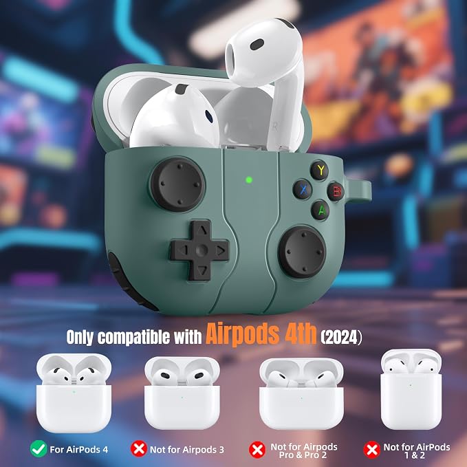 Getino Game Case for AirPods 4 2024 Cover - Image 2
