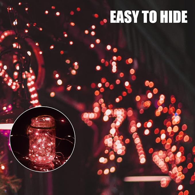 Brightown 12 Pack LED Fairy Lights, Waterproof, 7 Feet, 20 LEDs, Battery - Image 4
