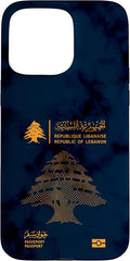 Lebanon, Lebanon Passport, Lebanon Flag, Lebanon map. Case by Unknown