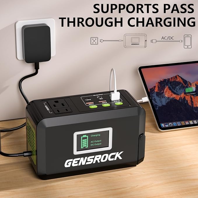 GENSROCK Portable Power Bank, 000mAh Portable Laptop Charger - Image 6