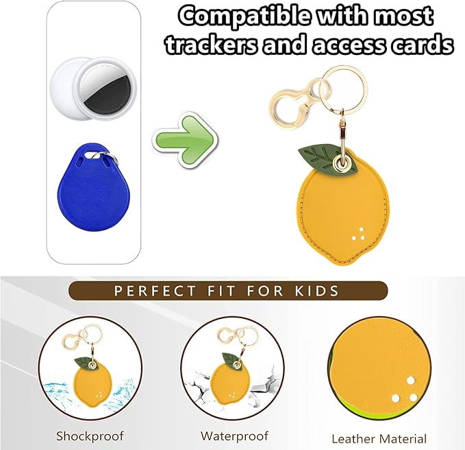 Leather Keychain Holder Case Compatible - Image 3