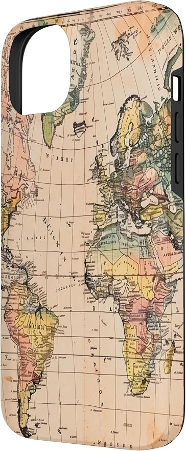World Map, Old Map of the World Case - Image 2