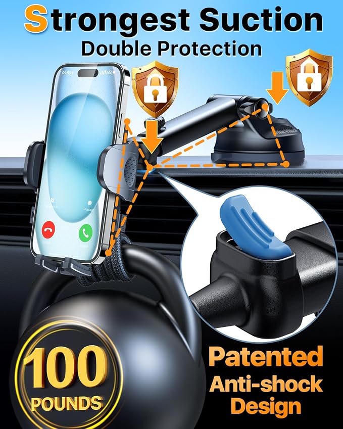 HTU 2026 Ultimate Best【True Military-Grade & Safety Cert】Car Phone - Image 3