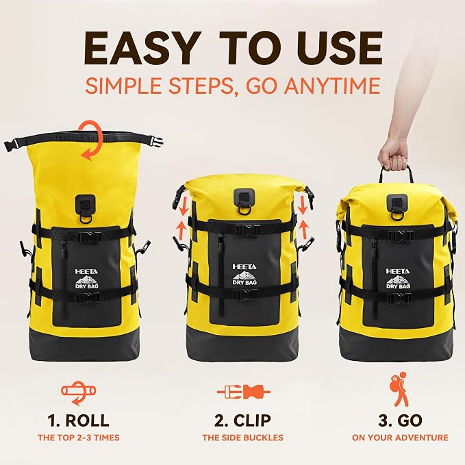 HEETA Dry Bags Waterproof Backpack 40L - Image 3