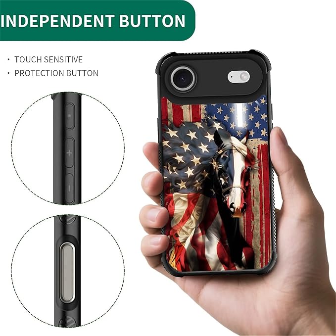 for iPhone 17 Air Case, for MagSafe Graphic Design for Girl Boy Soft Silicone - Image 3