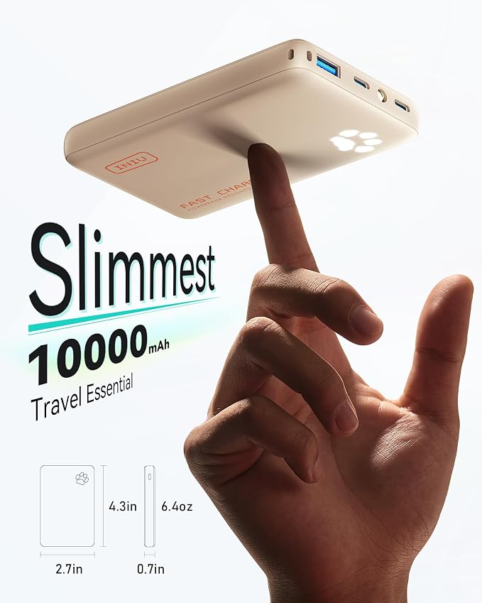 INIU Portable Charger, Ultra Slim 45W Fast Charging - Image 2