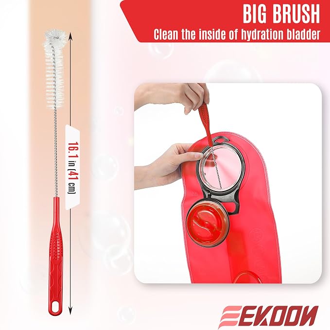 Feekoon Reservoir Hydration Bladder Cleaning Kit, Water Bladders Cleaner Set - Image 4