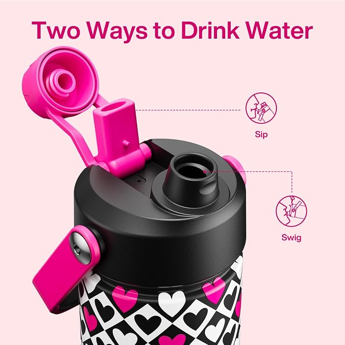 ENCOOL Valentine's Day Insulated Water Bottle - Image 8