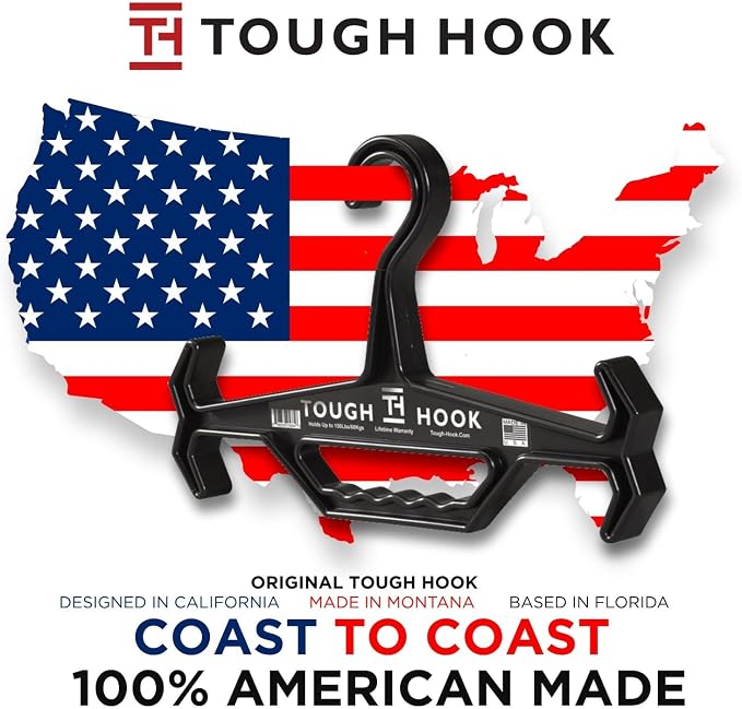 Tough Hook Original Heavy Duty Hangers – The Superhero of Hangers USA-Made - Image 7