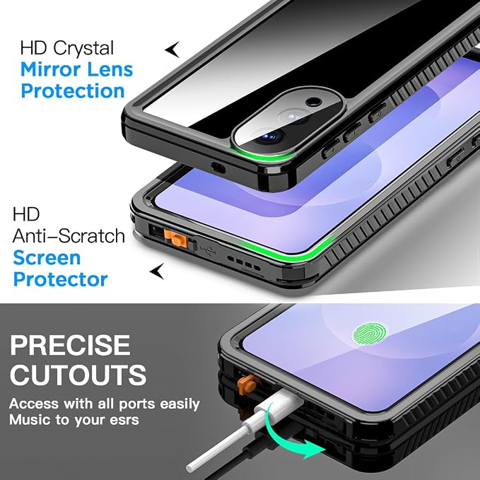 AICase for Samsung Galaxy S25 Edge Case Waterproof - Image 5