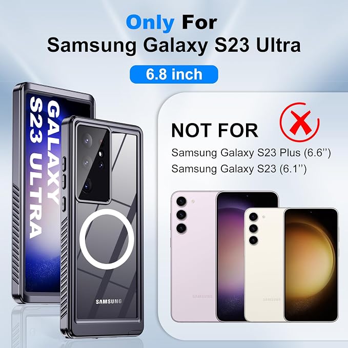 for Samsung Galaxy S23 Ultra Waterproof Case - Image 2