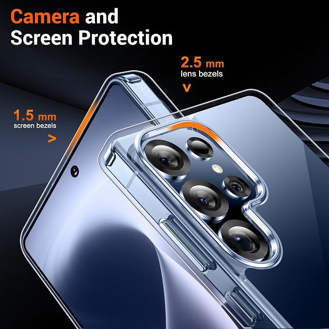 Temdan Designed for Samsung Galaxy S25 Ultra Case, Slim Thin Phone Case for - Image 7