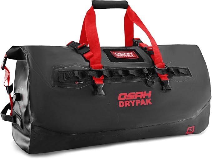 OSAH DRYPAK Waterproof Duffel Bag 25L/40L/60L – Heavy-Duty Motorcycle Tail Bag by OSAHDRYPAK