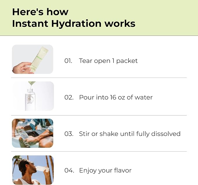Instant Hydration Electrolytes Powder Packets - Image 7