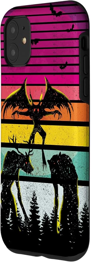 Cryptkin Cute Mothman Cryptid Map Case - Image 2
