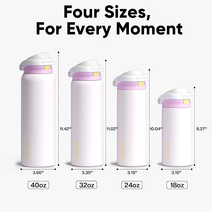 ENCOOL Leakproof Insulated Water Bottle - Image 9
