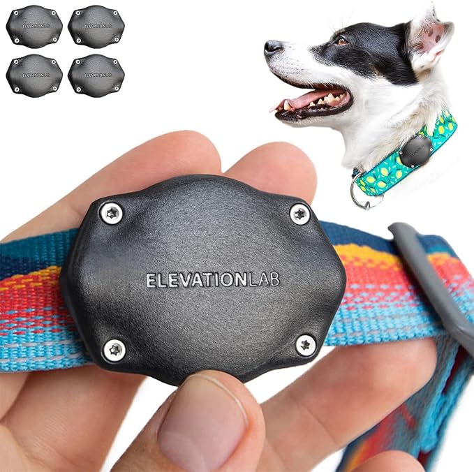 Elevation Lab AirTag Dog Collar Holder by ElevationLab