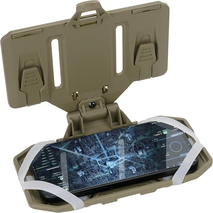 Tactical Molle Phone Holder for Plate Carrier Vest, Quick Release & Adjustable by SIVIGEAR