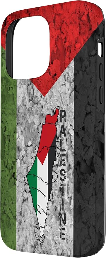 Kufiya PALESTINE Keffiyeh flag, Palestinian Map pattern Case - Image 2