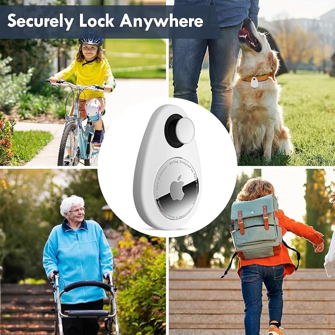 for Airtag Holder for Kids Baby Toddler Hidden 2 Pack GPS Tracker Case - Image 5